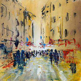 Painting Rue de la Verrerie by Raffin Christian | Painting