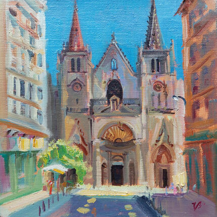 Peinture The Cathedral in Sunlight par Valeeva Katharina  | Tableau