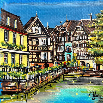 Gemälde Strasbourg – La Petite France von Touras Sophie-Kim  | Gemälde