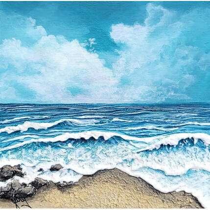 Peinture Affleurement par Geiry | Tableau Matiérisme