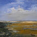 Painting Lueurs sur l'océan by Dessein Pierre | Painting Figurative Oil
