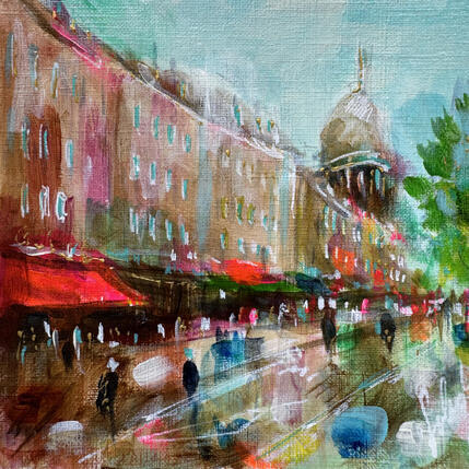 Painting Rue Saint Paul by Solveiga | Painting