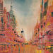 Painting Orange sanguine by Levesque Emmanuelle | Painting Oil