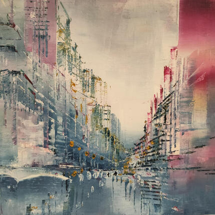 Painting Entre 11h et 12h by Levesque Emmanuelle | Painting