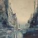 Painting Midnight blues by Levesque Emmanuelle | Painting Oil