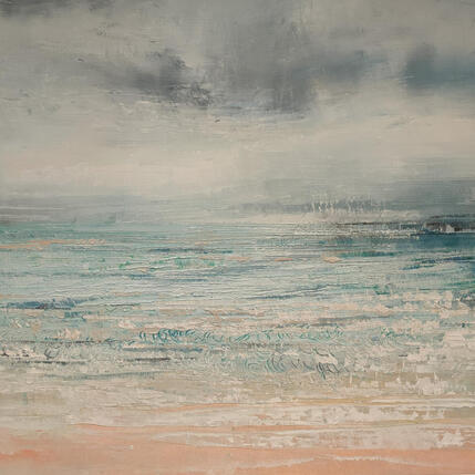 Painting Sable pêche by Levesque Emmanuelle | Painting