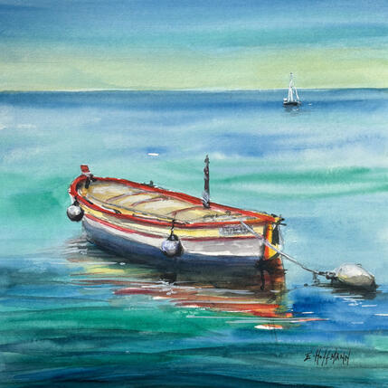 Painting Pointu tranquille  by Hoffmann Elisabeth | Painting