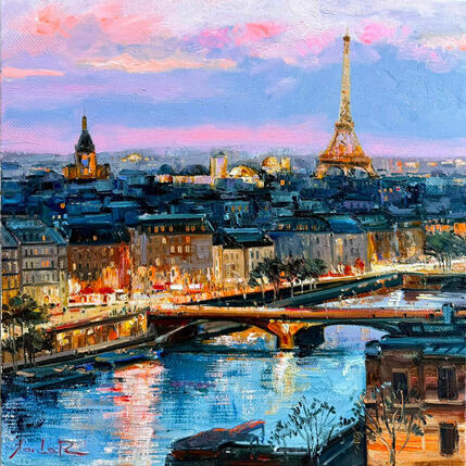 Gemälde Timeless Paris  von Xanlar | Gemälde