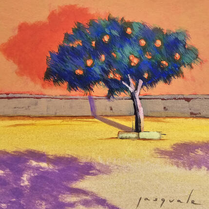 Painting Oranger de Séville by Pasquale | Painting