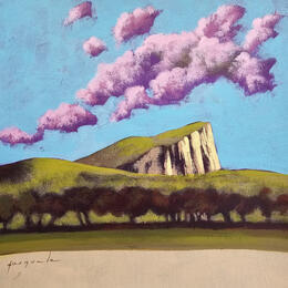 Peinture Pic St Loup n°14 par Pasquale | Tableau
