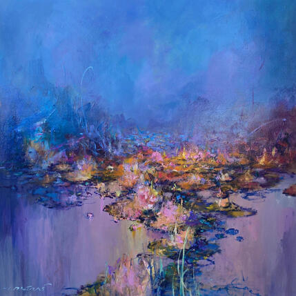 Painting Water Dance  by Petras Ivica | Painting
