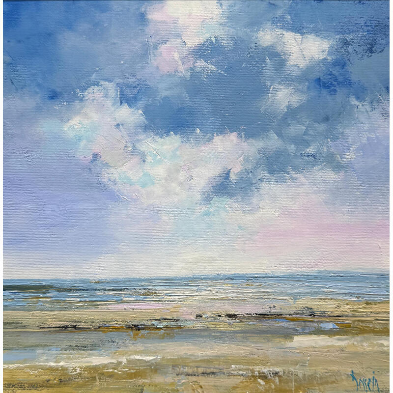 Peinture Intemporel paysage par Dessein Pierre | Tableau Figuratif Huile