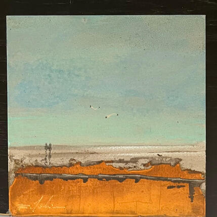 Painting F1 No Name 10050-20794-20260722-1 by Mahieu Bertrand | Painting Figurative Metal Landscapes