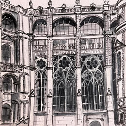 Peinture CHAPELLE par Mestres Sergi | Tableau