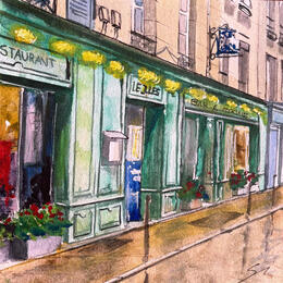 Painting RESTAURANT by Mestres Sergi | Painting