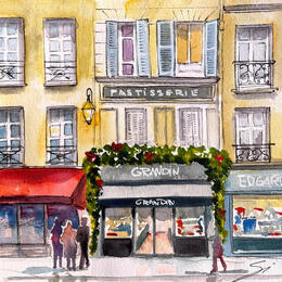 Painting PASTISSERIE by Mestres Sergi | Painting