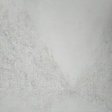 Painting Poésie blanche by Levesque Emmanuelle | Painting