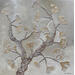 Peinture Feuilles de ginkgo par Trébucq Marion | Tableau