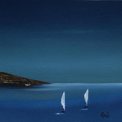 Peinture Plénitude 100 par Roussel Marie-Ange et Fanny | Tableau