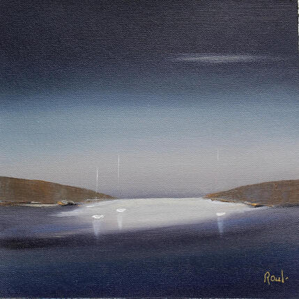 Peinture Ambiance marine 100 par Roussel Marie-Ange et Fanny | Tableau