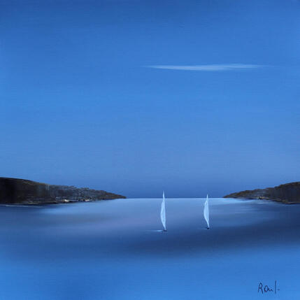 Peinture Plénitude 100 par Roussel Marie-Ange et Fanny | Tableau
