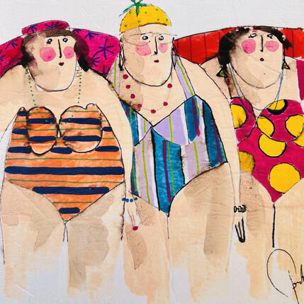 Painting Marguerite Josette Ursula by Colombo Cécile | Painting