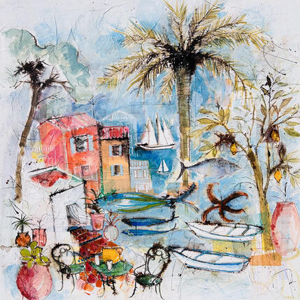 Painting Changer de rythme by Colombo Cécile | Painting
