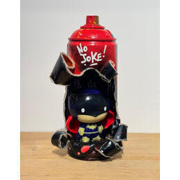Sculpture NO JOKE by Rocky Chaplin | Sculpture