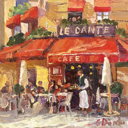 Painting Les deux magots  by Dontu Grigore | Painting