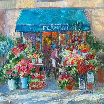 Painting la fleurie, flamande by Dontu Grigore | Painting