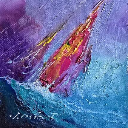 Painting Unpredictable nature  by Petras Ivica | Painting