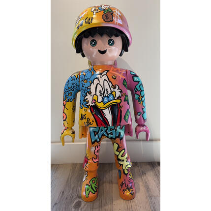Sculpture Picsou cash by So Moon | Sculpture