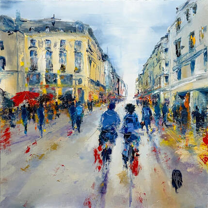 Painting Instant partagé by Raffin Christian | Painting