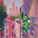 Peinture Entre deux époques par Sheremet Ion | Tableau Impressionnisme Urbain Acrylique
