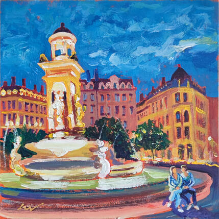 Peinture Soirée aux Jacobins par Sheremet Ion | Tableau