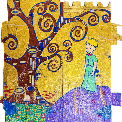 Gemälde A vie von Revel | Gemälde Pop-Art Pop-Ikonen