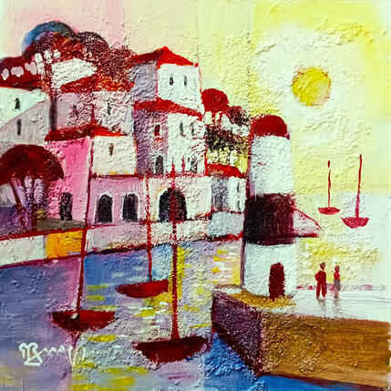 Painting AR134 COSTA BRAVA by Burgi Roger | Painting