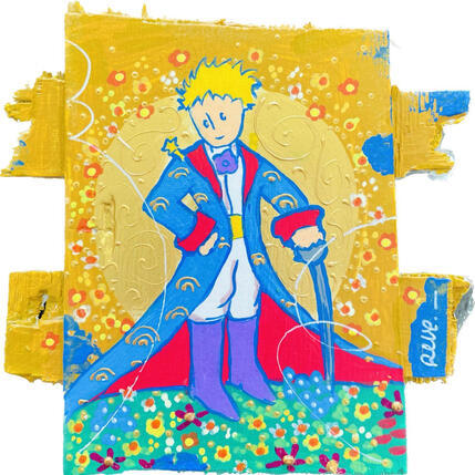Gemälde Le parfum des souvenirs von Revel | Gemälde Pop-Art Pop-Ikonen