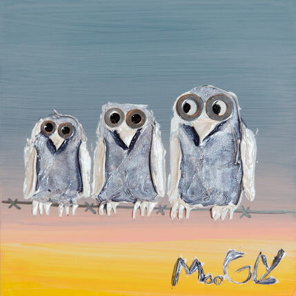 Painting Giletus by Moogly | Painting Raw art Acrylic, Pigments, Resin Animals