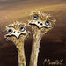 Gemälde Epatatus von Moogly | Gemälde Art brut Tiere Acryl Harz Pigmente