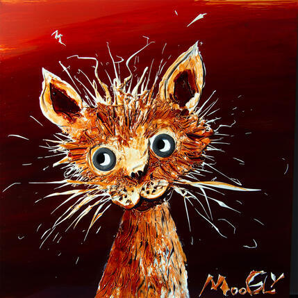 Painting Angélicus by Moogly | Painting