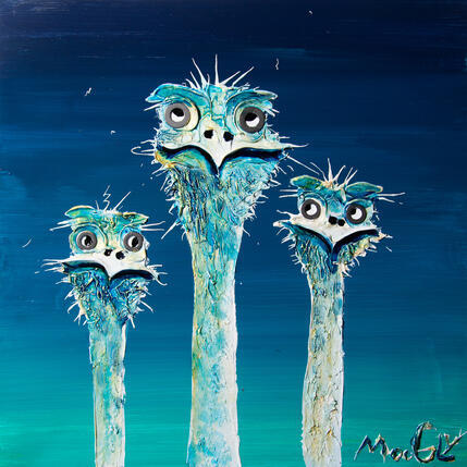 Painting Bourriqus by Moogly | Painting