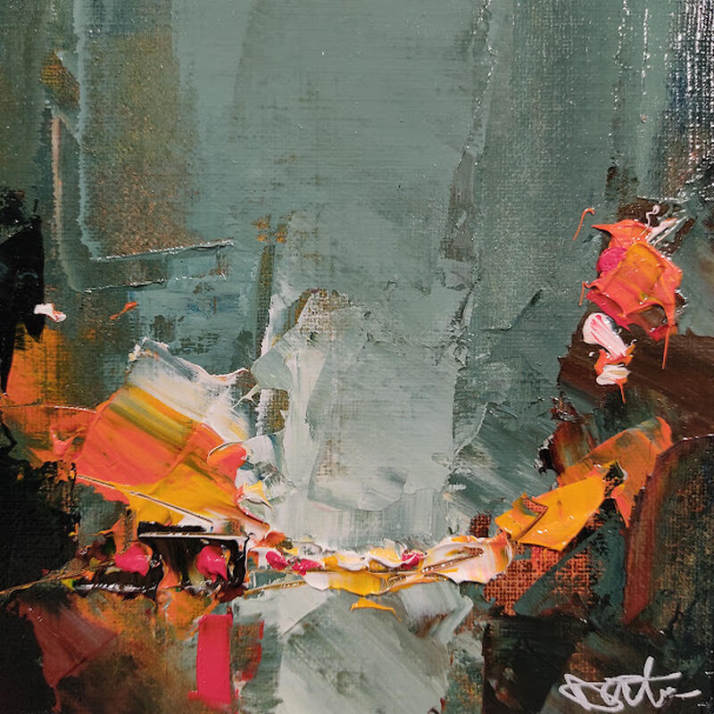 Peinture Glendale par Castan Daniel | Tableau Figuratif Huile