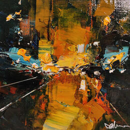 Painting Baysade by Castan Daniel | Painting Figurative Oil
