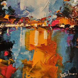 Painting Inwood by Castan Daniel | Painting Figurative Oil
