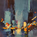 Peinture Lighting through windows par Castan Daniel | Tableau Figuratif Huile