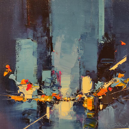 Peinture Lighting through windows par Castan Daniel | Tableau Figuratif Huile