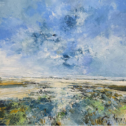 Peinture Prespective marine par Dessein Pierre | Tableau Figuratif Huile