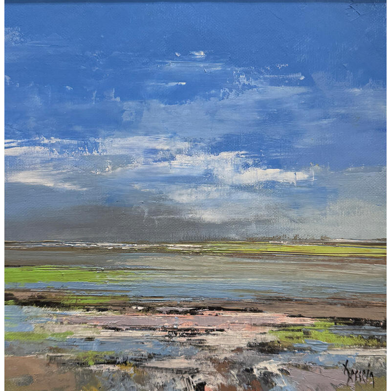 Painting Crépuscule by Dessein Pierre | Painting Figurative Oil