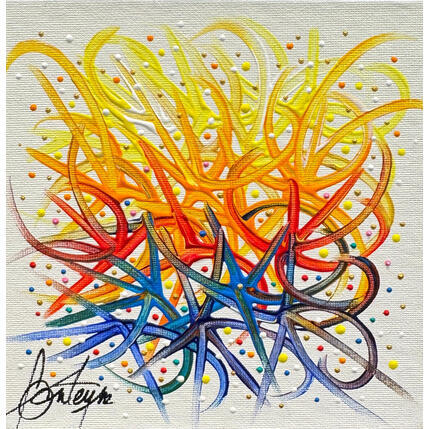 Gemälde Elévation sentimentale von Fonteyne David | Gemälde Figurativ Acryl